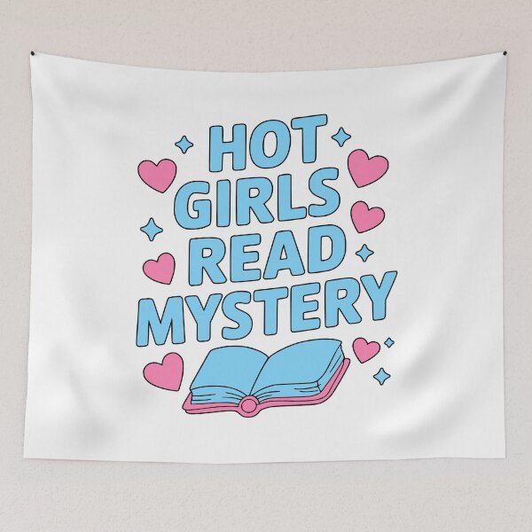 Item preview, Hot Girls Read Mystery! designed and sold by PMCreative.