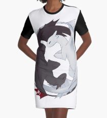 Toothless and the Light Fury Graphic T-Shirt Dress