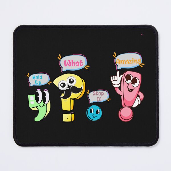 Item preview, Funny Punctuation Design designed and sold by AlienOccupation.