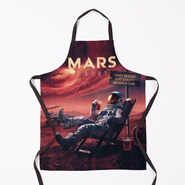 Item preview, Mars Resort - Funny Astronaut Vacation Space Design designed and sold by Tamarage.