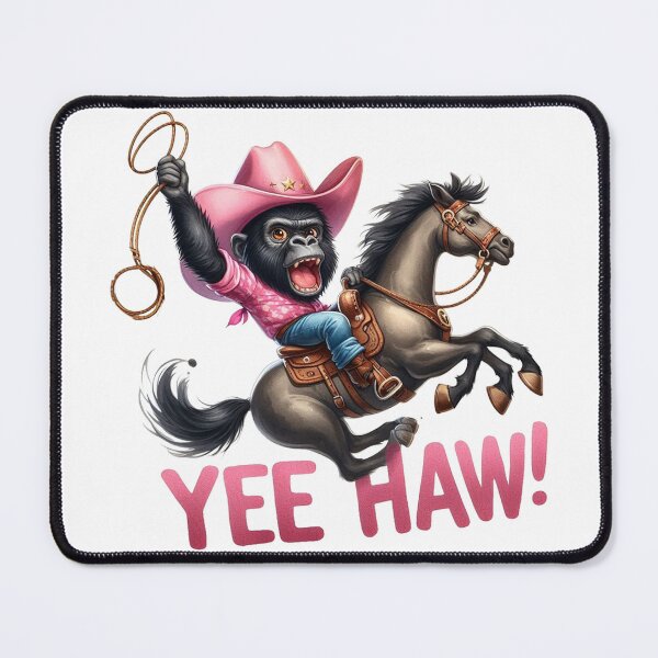 Item preview, Cowboy Gorilla designed and sold by yunamaliskova.