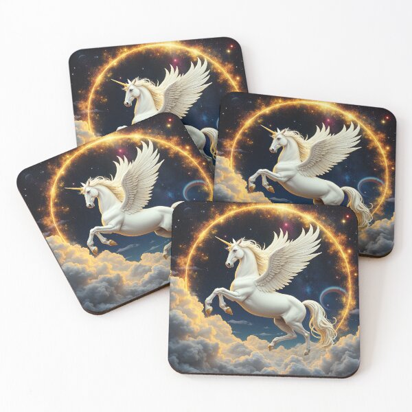 Item preview, Guardian Unicorn Of The Fire Eclipse designed and sold by Fantasy Horseys.