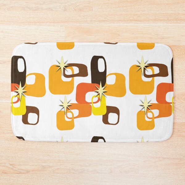 Item preview, Funky Retro Squares (raised stars) designed and sold by WordyDreams.