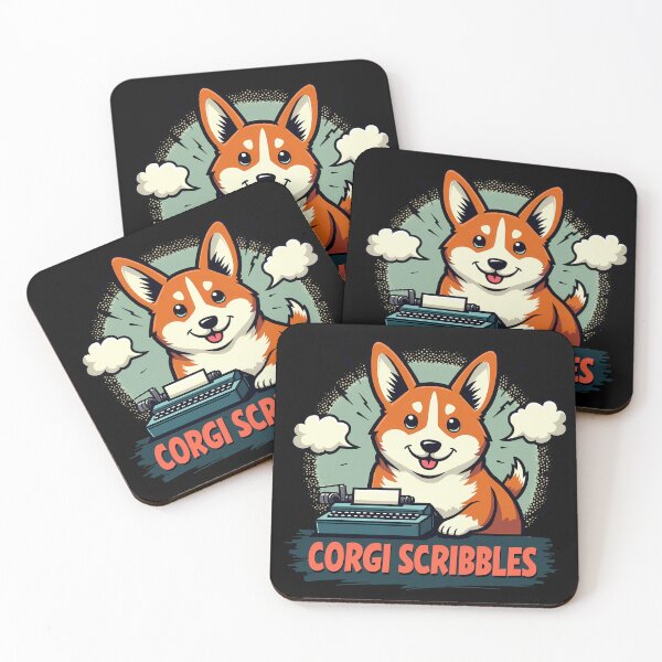 Item preview, Corgi Scribbles designed and sold by zoughlal.