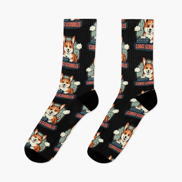 Item preview, Corgi Scribbles designed and sold by zoughlal.