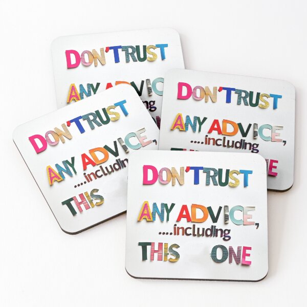Item preview, Advice Paradox - Cutout Edition designed and sold by Abeshinobi.