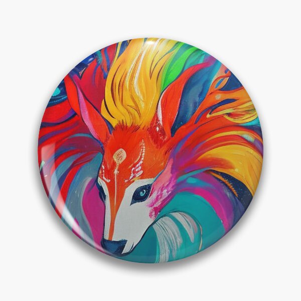 Aperçu de l'œuvre Bel animal abstrait coloré créée et vendue par Alpha451.