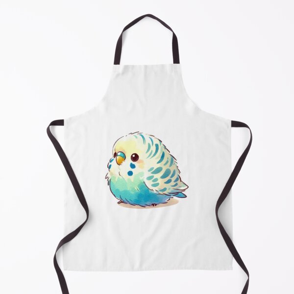 Item preview, Tiny baby blue budgie designed and sold by DaintyDooodles.