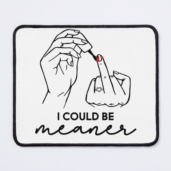 Item preview, I Could Be Meaner - Sassy Nail Polish designed and sold by tcvnguyen.