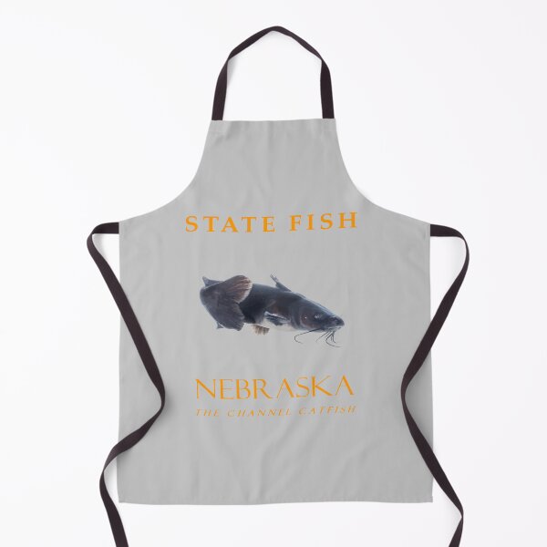 Item preview, Nebraska Territory Fish The Channel Catfish designed and sold by taiche.
