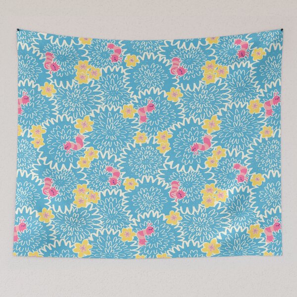 Item preview, Happy Caterpillar Garden - 50b8f0 designed and sold by knitetgantt.