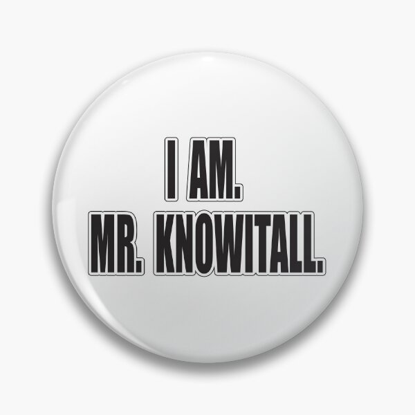 Item preview, I am Mr Knowitall designed and sold by Imaagica.