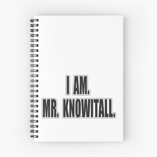 Item preview, I am Mr Knowitall designed and sold by Imaagica.