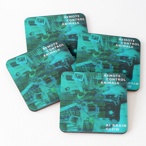 Item preview, AI Brain Glow Single Cover designed and sold by RCAnimals.