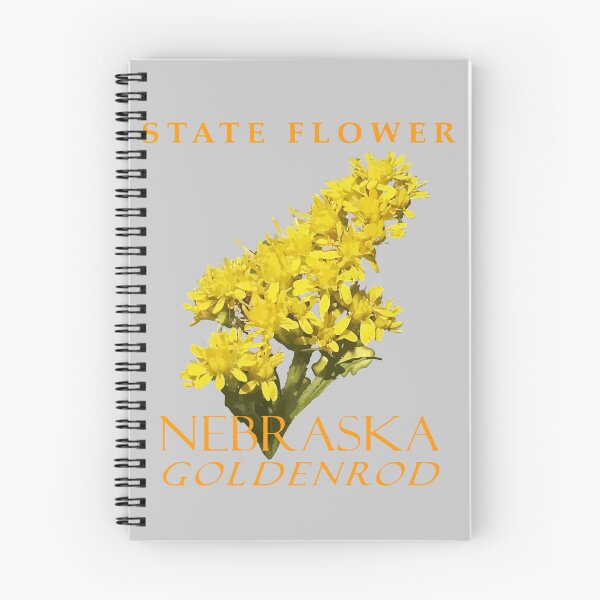 Item preview, Nebraska Territory Flower Soldiago gigantean designed and sold by taiche.