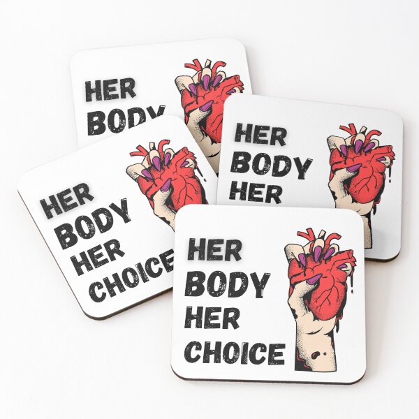 Item preview, Her Body Her Choice Women's Rights Pro Choice Feminist  designed and sold by mHmShop.