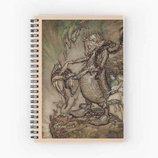 Item preview,   The Fish King and the Dog Fish  Arthur Rackham designed and sold by TeeARTHY.