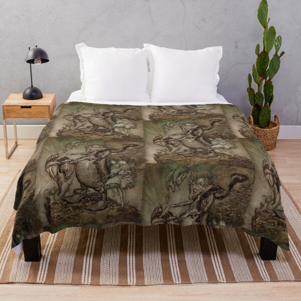 Item preview,   The Fish King and the Dog Fish  Arthur Rackham designed and sold by TeeARTHY.