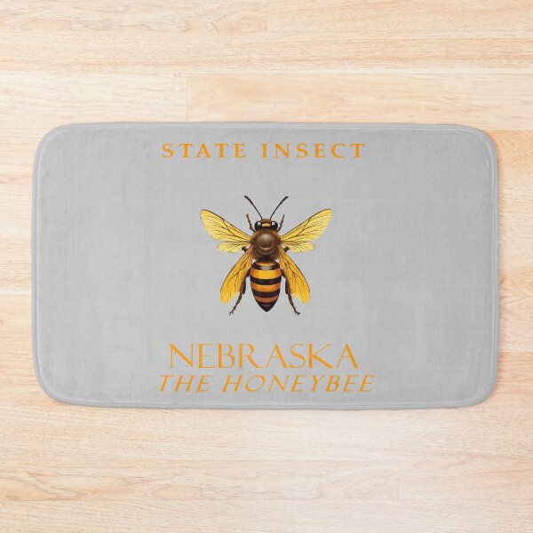 Item preview, Nebraska Territory Insect The Honeybee designed and sold by taiche.