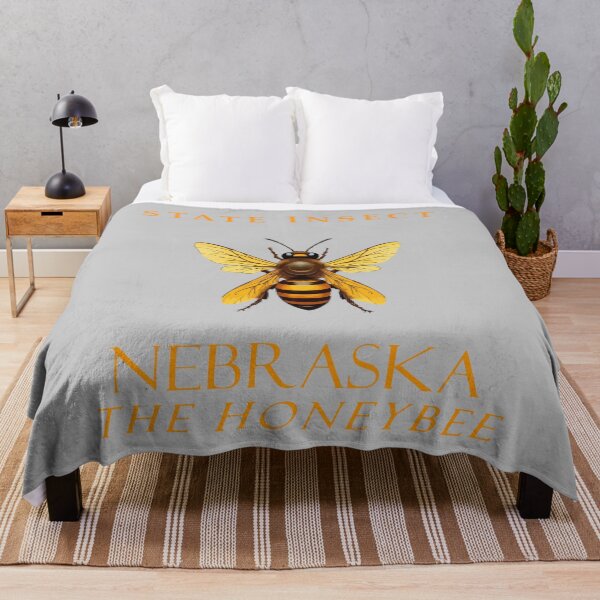 Item preview, Nebraska Territory Insect The Honeybee designed and sold by taiche.