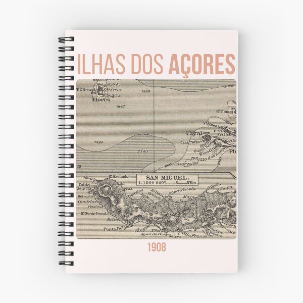 Item preview, Ilhas Dos Acores: Vintage Azores Map designed and sold by RetroTraveller.