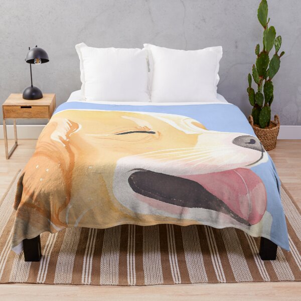 Item preview, Perro Golden Retriever en acuarela designed and sold by TheresaNicole.