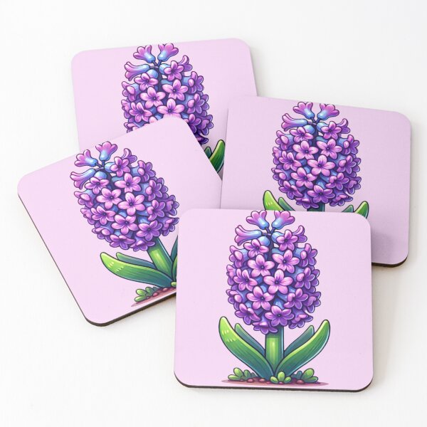 Item preview, Purple Floral Hyacinth designed and sold by NatureNim.