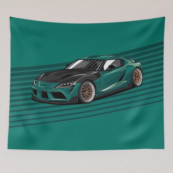Item preview, Green JDM Toyota Supra designed and sold by DecarYourself.