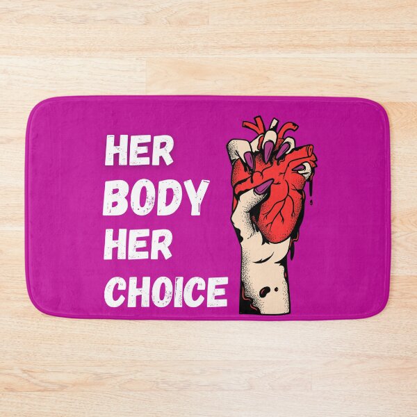Item preview, Of Her Body Her Choice Women's Rights Pro Choice Feminist  designed and sold by mHmShop.