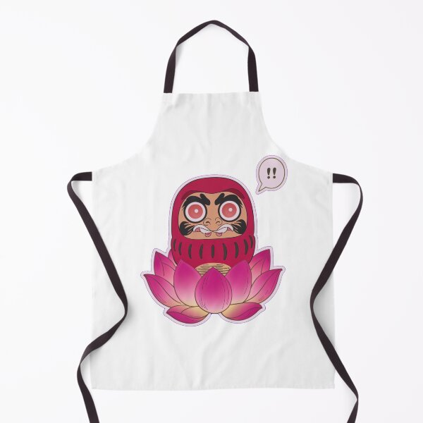 Item preview, Daruma Doll in water lily - kawaii designed and sold by OnixDesign.