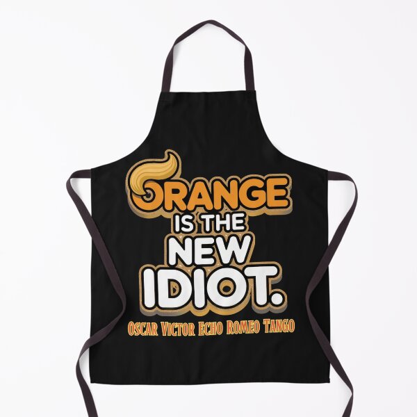 Item preview, Orange Is the New Idiot: Bold Political Satire With A Statement designed and sold by elynne9.