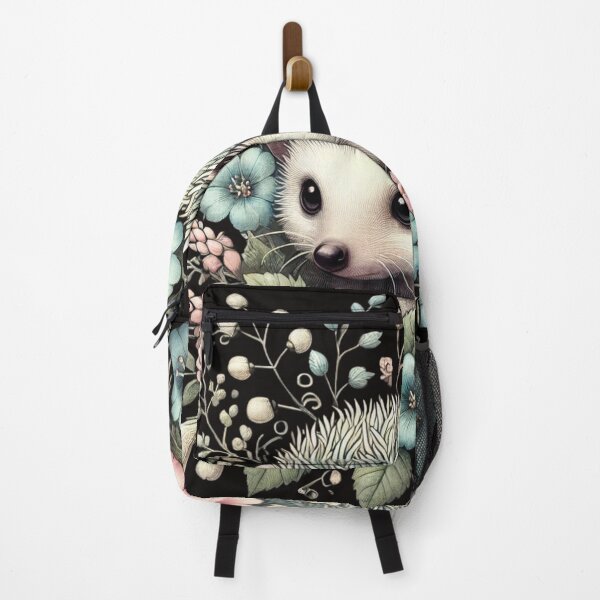 Item preview, Hedgehog & Nordic -Inspired Floral Design designed and sold by Dream Bloom Gallery.