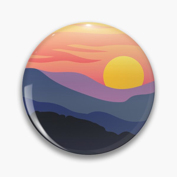 Item preview, Hillside Sunset designed and sold by Earth-and-Ink.