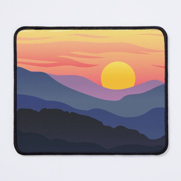 Item preview, Hillside Sunset designed and sold by Earth-and-Ink.
