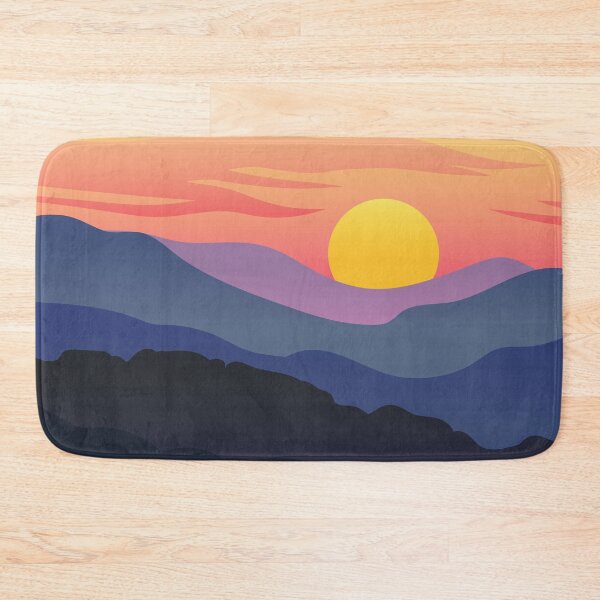 Item preview, Hillside Sunset designed and sold by Earth-and-Ink.