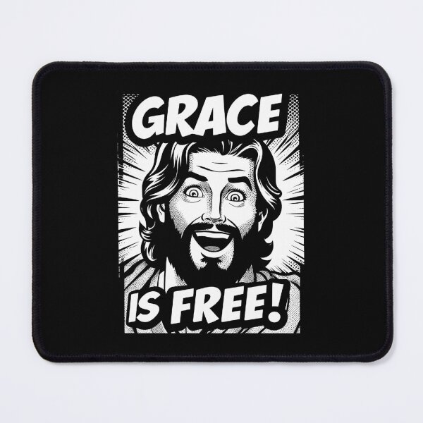 Item preview, God's Grace is Free designed and sold by plushism.