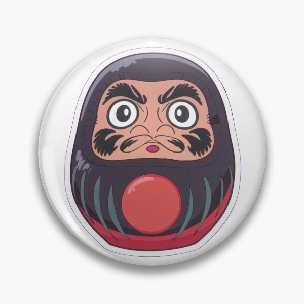 Item preview, Daruma Doll with red dot - kawaii designed and sold by OnixDesign.