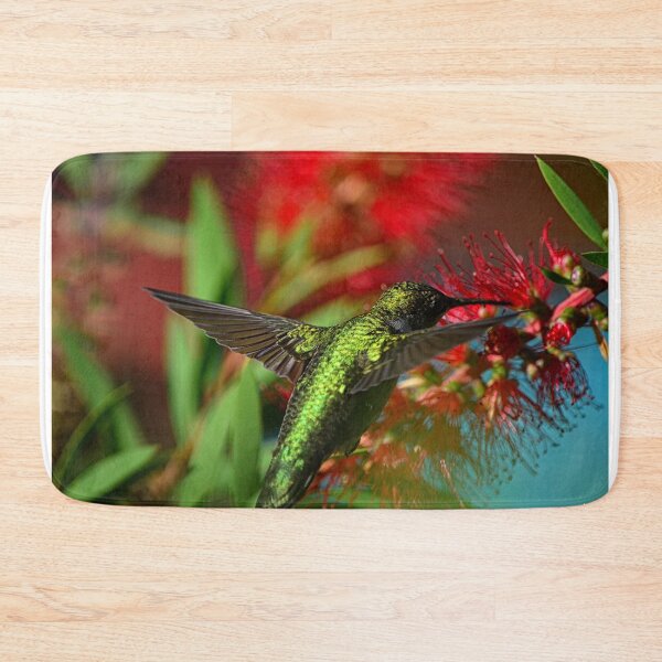 Item preview, Hummingbird And Bottlebrush designed and sold by LisaWootenPhoto.