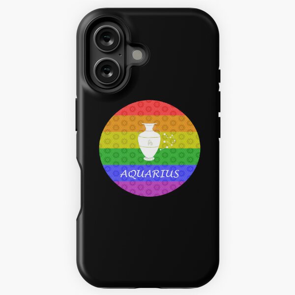Vista previa del artículo con la obra «Acuario - Orgullo Gay», diseñado y vendido por PrideFeliz.