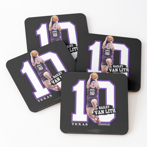 Item preview, Hailey Van Lith #10 Jump shot Basketball Cartoon-KBHVL001 designed and sold by PTCartoonArt.