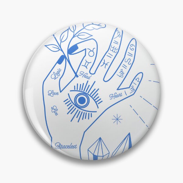 Item preview, Palmistry with rose designed and sold by iCloudArtShop.