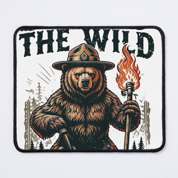 Item preview, Vintage Resist Bear Protect Nature Retro Wilderness Artwork designed and sold by TownDesigns.