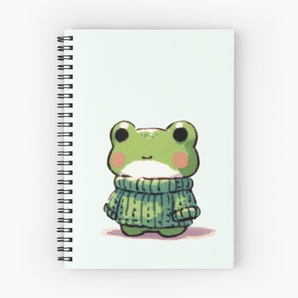 Item preview, Tiny baby frog in warm sweater  designed and sold by DaintyDooodles.