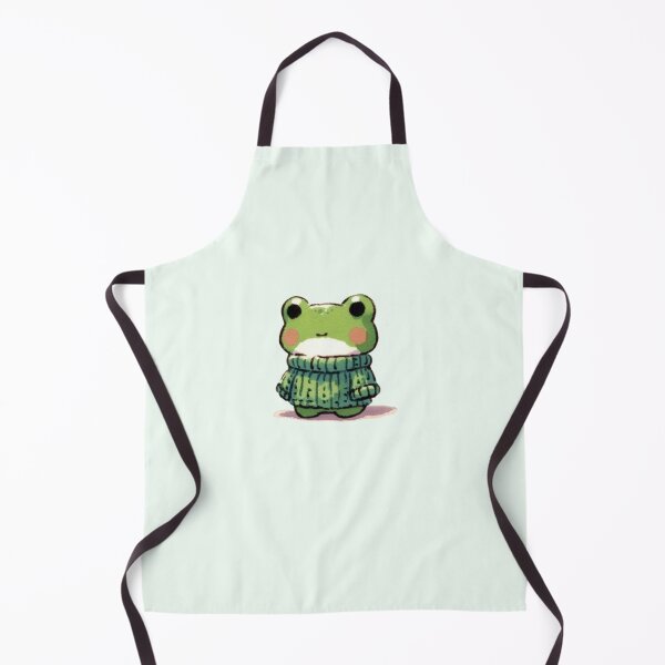 Item preview, Tiny baby frog in warm sweater designed and sold by DaintyDooodles.