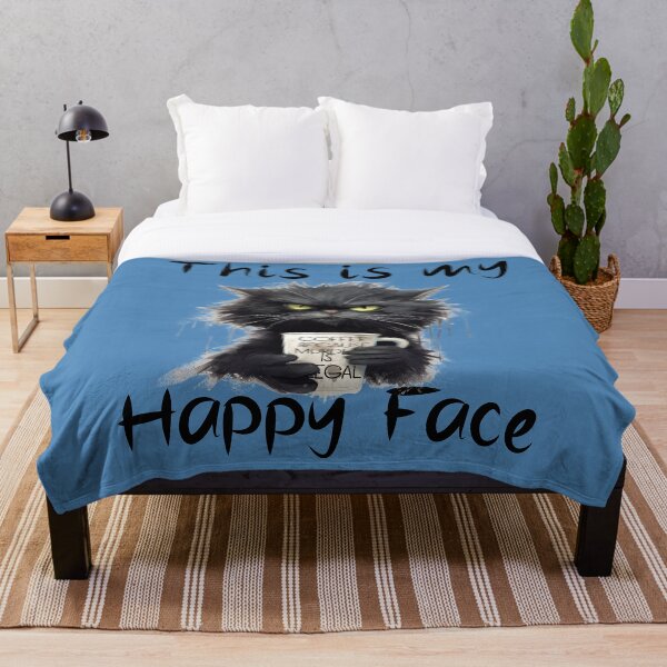 Item preview, Esta es mi cara feliz - Café designed and sold by FaeryNuff.