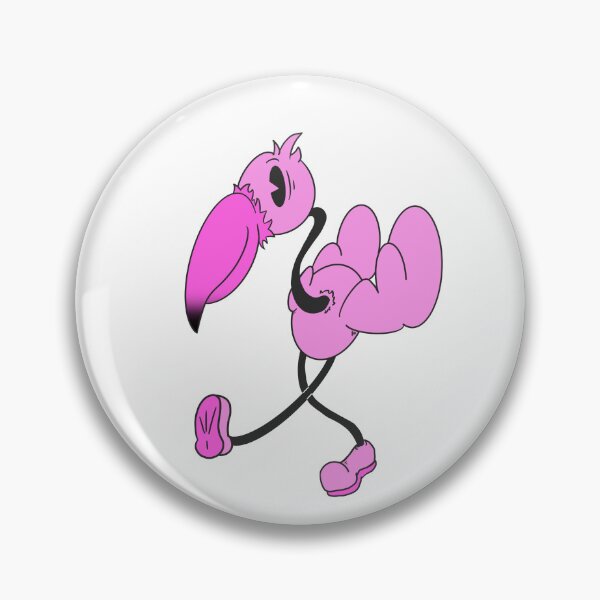 Item preview, Rubber Hose Flamingo designed and sold by SawbonesArt.