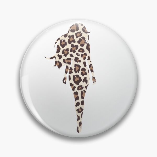Item preview, Leopard Print Lady Silhouette  designed and sold by MakersFolly.