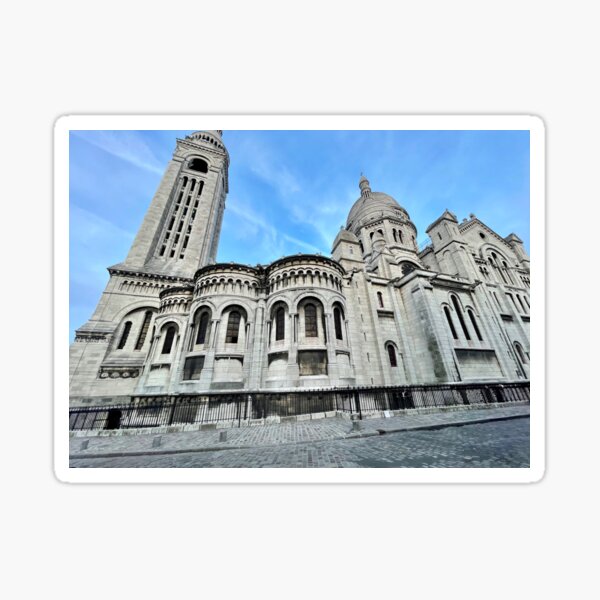 Sacré-Cœur in Paris Sticker