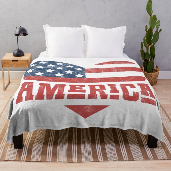 Item preview, America Flag Heart designed and sold by PaulSDesign.
