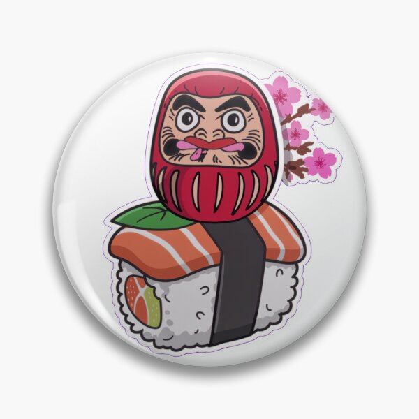 Item preview, Daruma Doll with sushi designed and sold by OnixDesign.